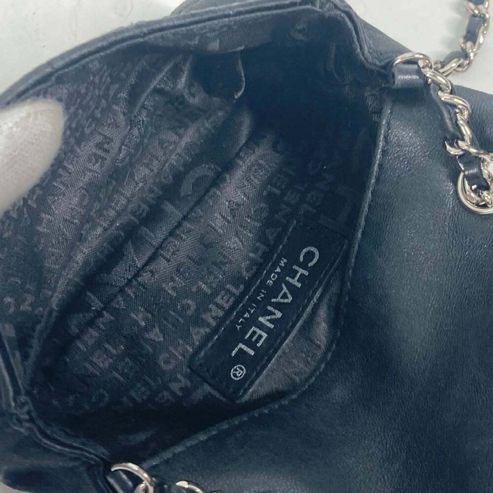 CHANEL Black Pochette Shoulder Bag - Picture 9 of 13